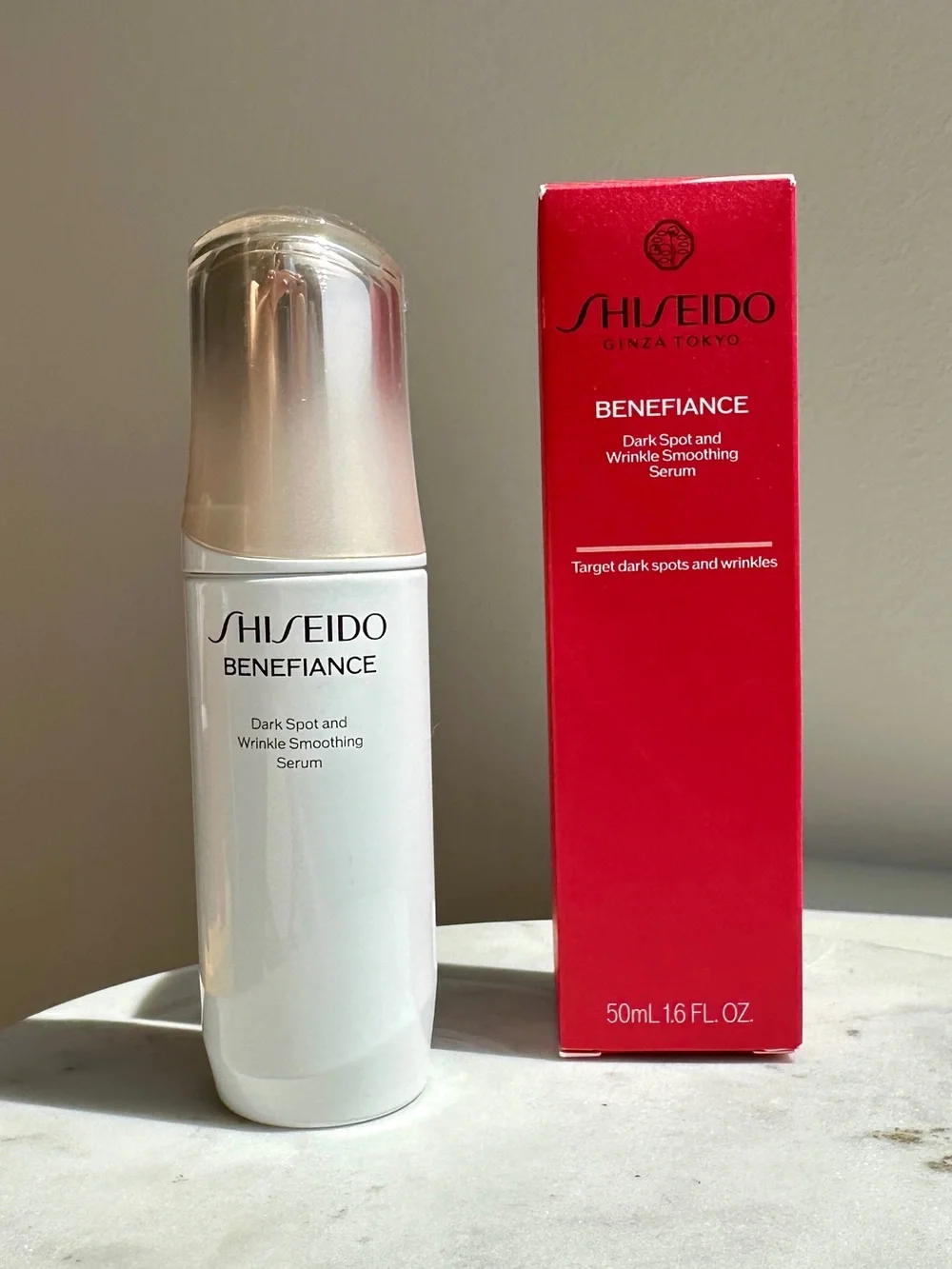 Shiseido Benefiance Dark Spot & Wrinkle Smoothing Serum NIB